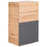 SCHUHSCHRANK 64,2/42,4/108,8 cm - Eichefarben/Grau, Natur, Holz/Metall (64,2/42,4/108,8cm) - Voglauer SCHUHSCHRANK 64,2/42,4/108,8 cm - Eichefarben/Grau, Natur, Holz/Metall (64,2/42,4/108,8cm) - Voglauer
