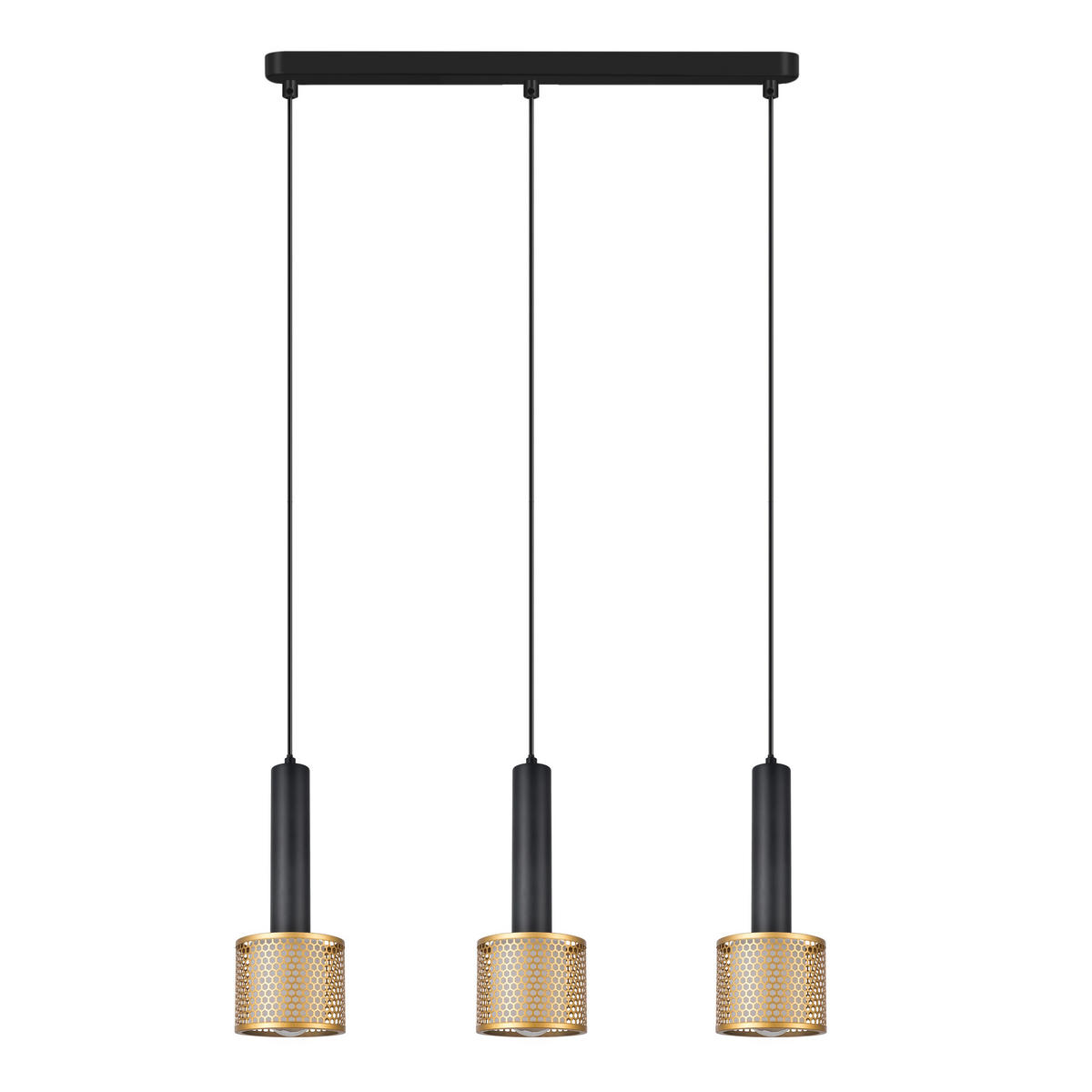 PENDELLEUCHTE    - Goldfarben, Design, Metall (150/56/12cm)