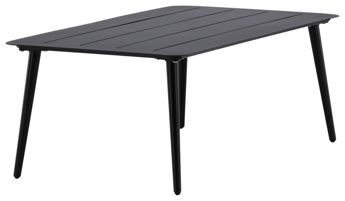 LOUNGEBORD  - svart, Klassisk, metall (100/60/40cm) - Gardenson
