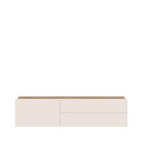 TV KOMODA kašmir  - kašmir, Dizajnerski, metal/pločasti materijal (148/37/47cm) - Voleo