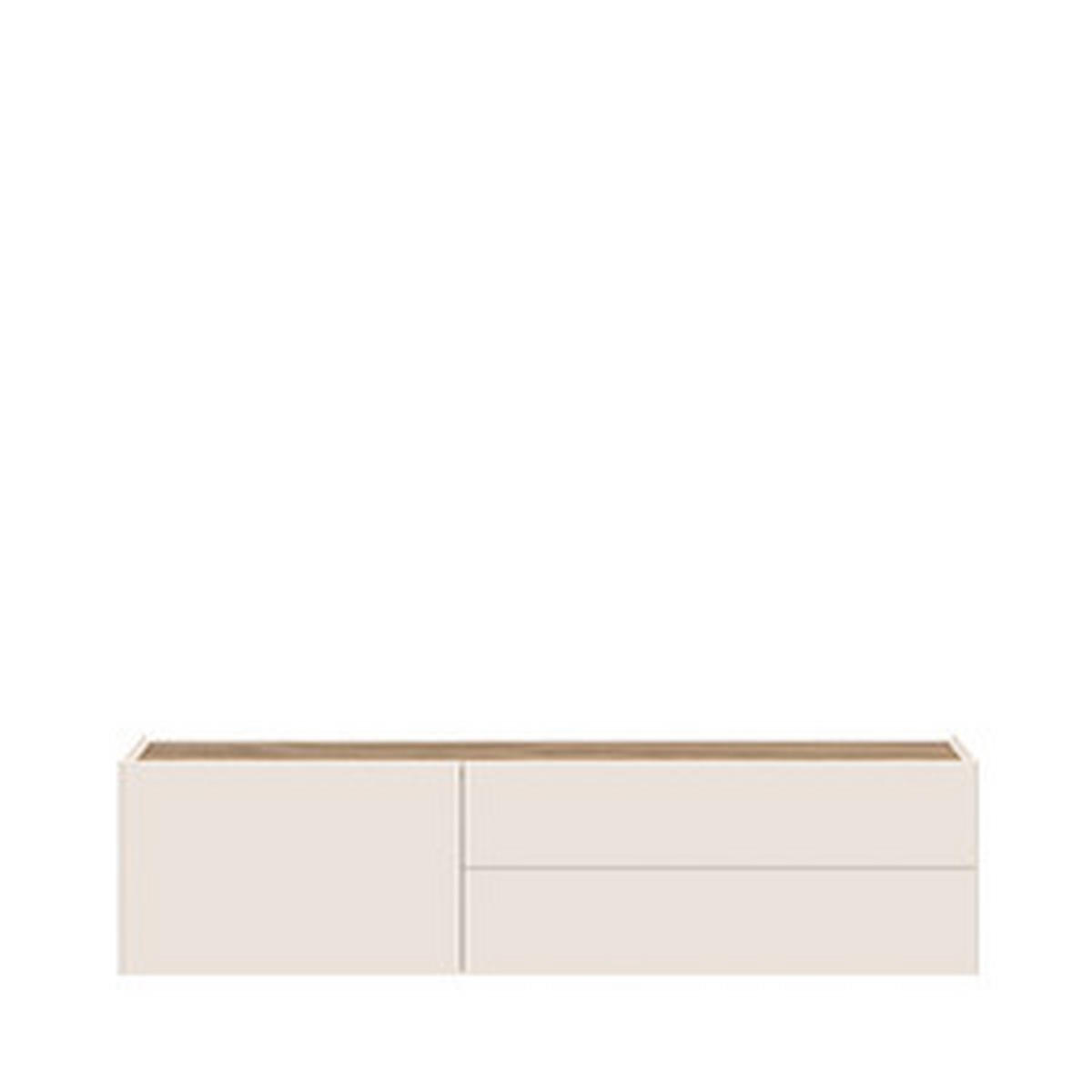 TV KOMODA kašmir  - kašmir, Dizajnerski, metal/pločasti materijal (148/37/47cm) - Voleo