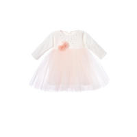 Festtagskleidung  - Rosa/Weiß, Basics, Textil (74null) - Patinio