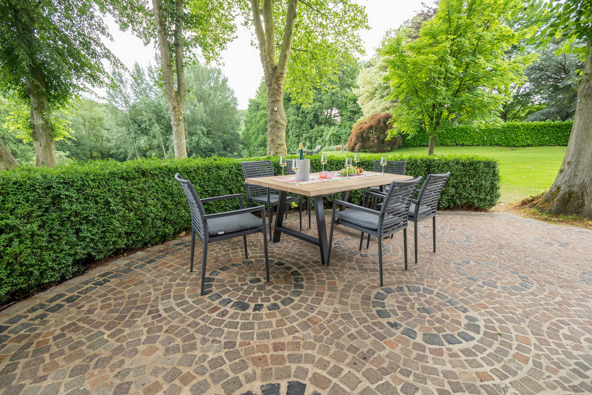 STAPELSESSEL in Metall, Kunststoff, Textil Anthrazit, Dunkelgrau  - Dunkelgrau/Anthrazit, Basics, Holzwerkstoff/Kunststoff (61/57/86cm) - Acamp