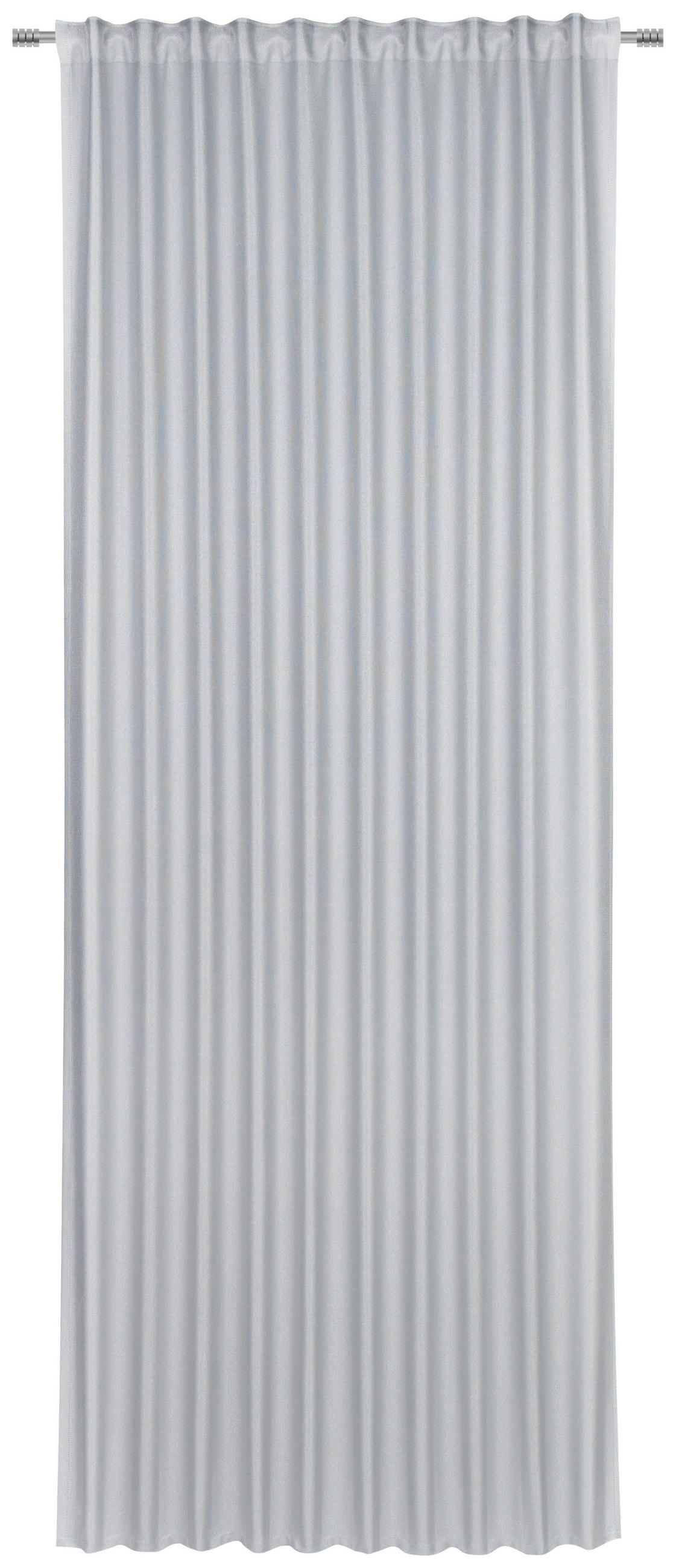 FERTIGVORHANG blickdicht  - Silberfarben, Konventionell, Textil (140/260cm) - Dieter Knoll