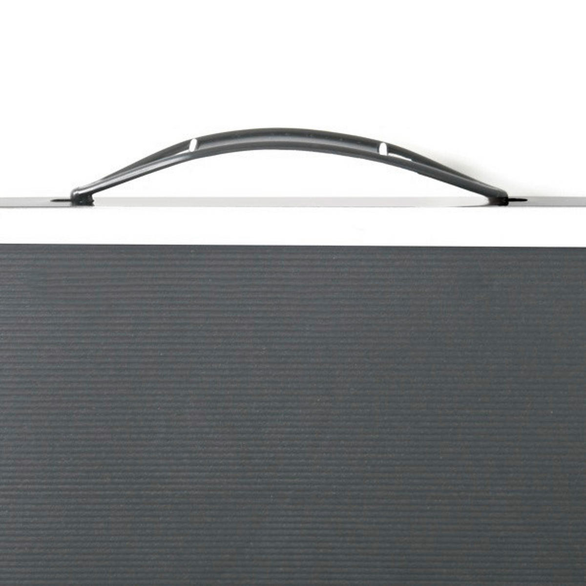 KLAPPTRITTLEITER - Schwarz/Weiß, Basics, Kunststoff/Metall (49,5/48,5/44,5cm) - Spirella