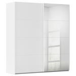 SCHWEBETÜRENSCHRANK  in Weiß  - Weiß, Design, Glas/Holzwerkstoff (201/223/68cm) - Novel