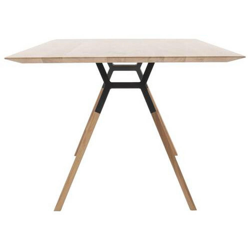 Thumbnail - Bert Plantagie Esstisch, Eiche, Holz, Asteiche,Eiche, massiv, rechteckig, A-Form, 100x77x200 cm, in verschiedenen Größen...