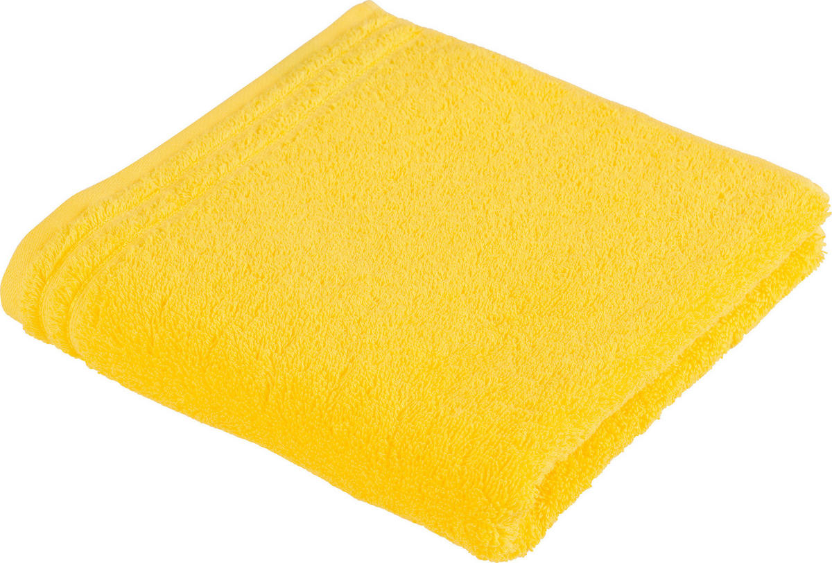 HANDTUCH Calypso Feeling Gelb  - Gelb, Basics, Textil (50/100cm) - Vossen