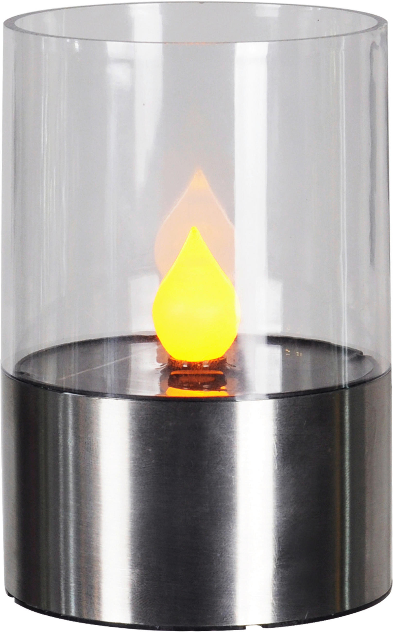 SOLARLEUCHTE  - Klar, Trend, Kunststoff (7,5/11cm) - Globo