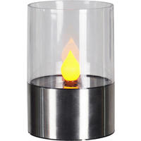 SOLARLEUCHTE  - Klar, Trend, Kunststoff (7,5/11cm) - Globo