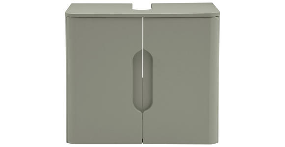 WASCHBECKENUNTERSCHRANK 61/53/35 cm  - Schilfgrün, KONVENTIONELL, Holzwerkstoff (61/53/35cm) - Xora