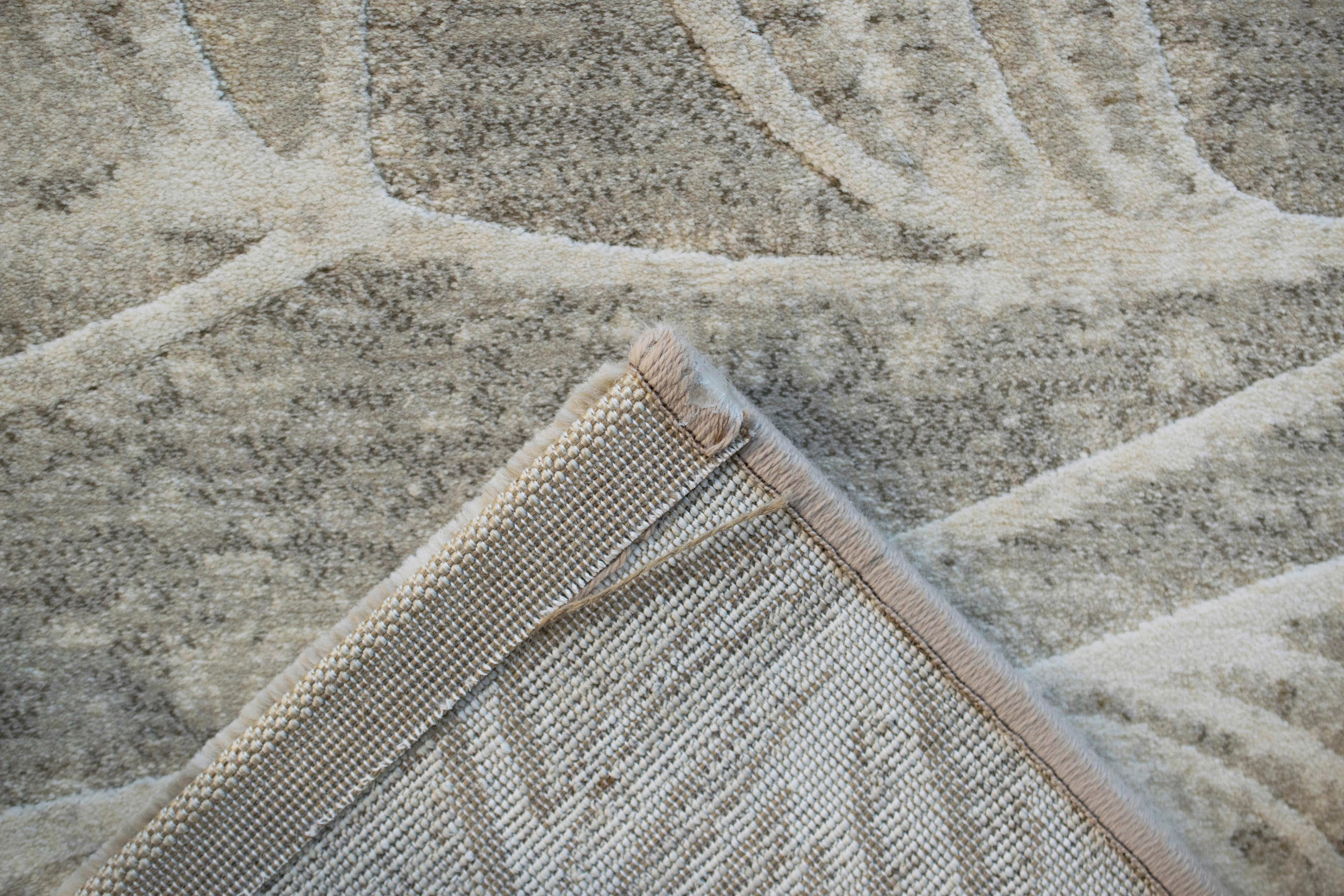 WEBTEPPICH 160/230 cm Catania Grau, Weiß, Hellgrau  - Hellgrau/Weiß, KONVENTIONELL, Textil (160/230cm) - Novel
