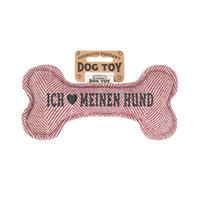 HUNDESPIELZEUG - Rot, Trend, Textil (20/4/10cm)
