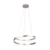 LED-HÄNGELEUCHTE Cinardi 75/200 cm   - Nickelfarben, Design, Metall (75/200cm) - Cinque