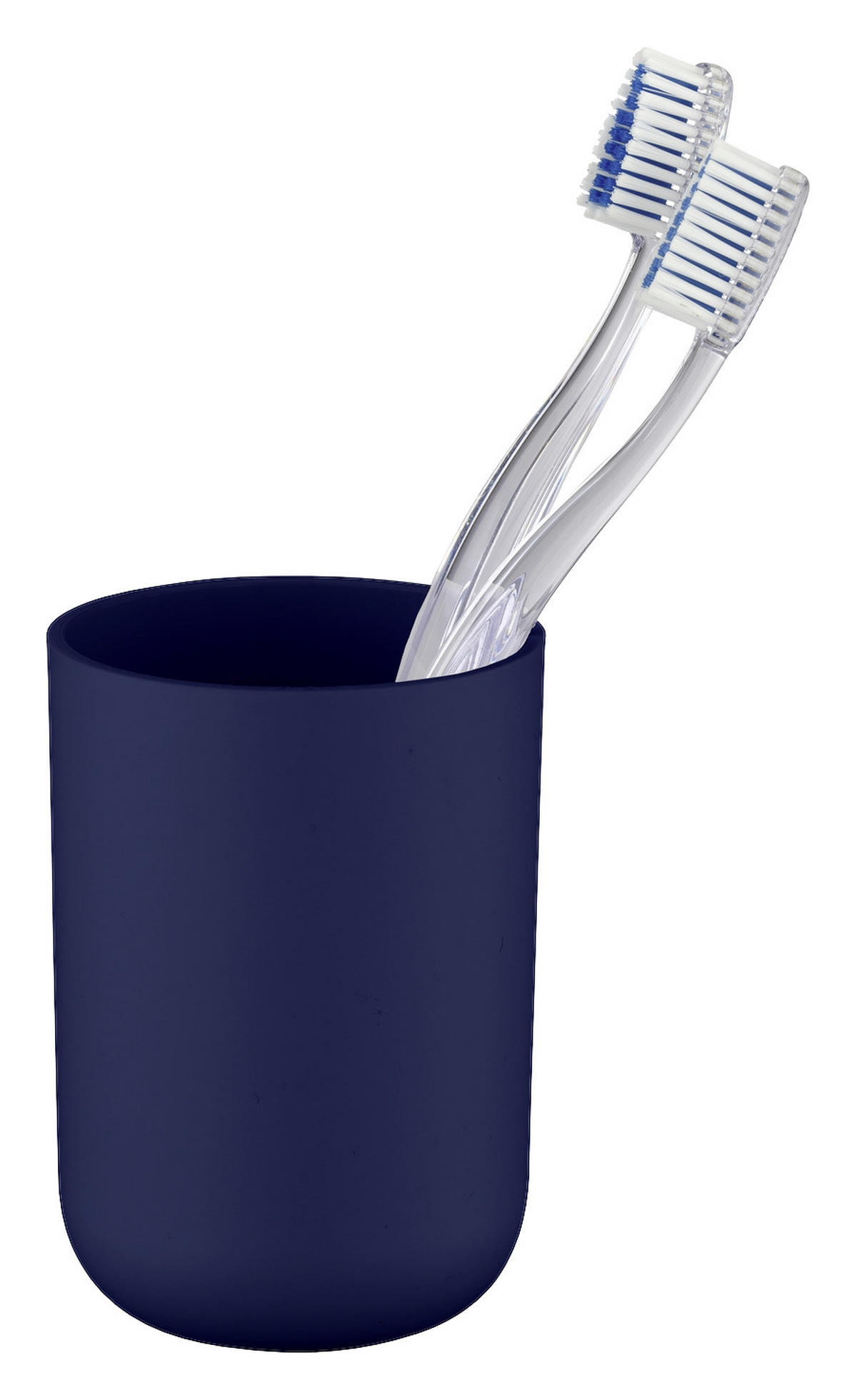 TANDBORSTGLAS plast  - mörkblå, Basics, plast (7,3/10,3cm)