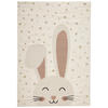 KINDERTEPPICH 80/150 cm Hase  - Creme, Trend, Textil (80/150cm) - Ben'n'jen