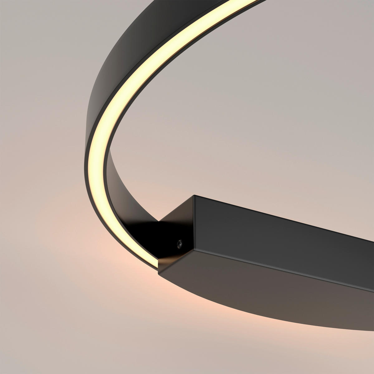 WANDLEUCHTE 60/60/60 cm   - Schwarz, Trend, Metall (60/60/60cm) - MAYTONI