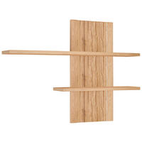 WANDBOARD Wildeiche massiv Eichefarben  - Eichefarben, Design, Holz (142/99/23cm) - Novel