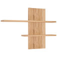 WANDBOARD 142/99/23 cm - Eichefarben, Design, Holz (142/99/23cm) - Novel