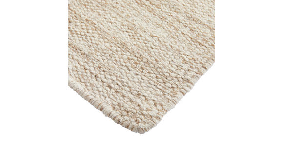 HANDWEBTEPPICH 70/130 cm  - Beige, Natur, Textil (70/130cm) - Linea Natura