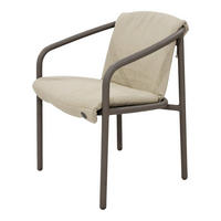 GARTENSESSEL Aluminium Beige, Graubraun  - Beige/Graubraun, Basics, Textil/Metall (60/62/79cm) - Joop!