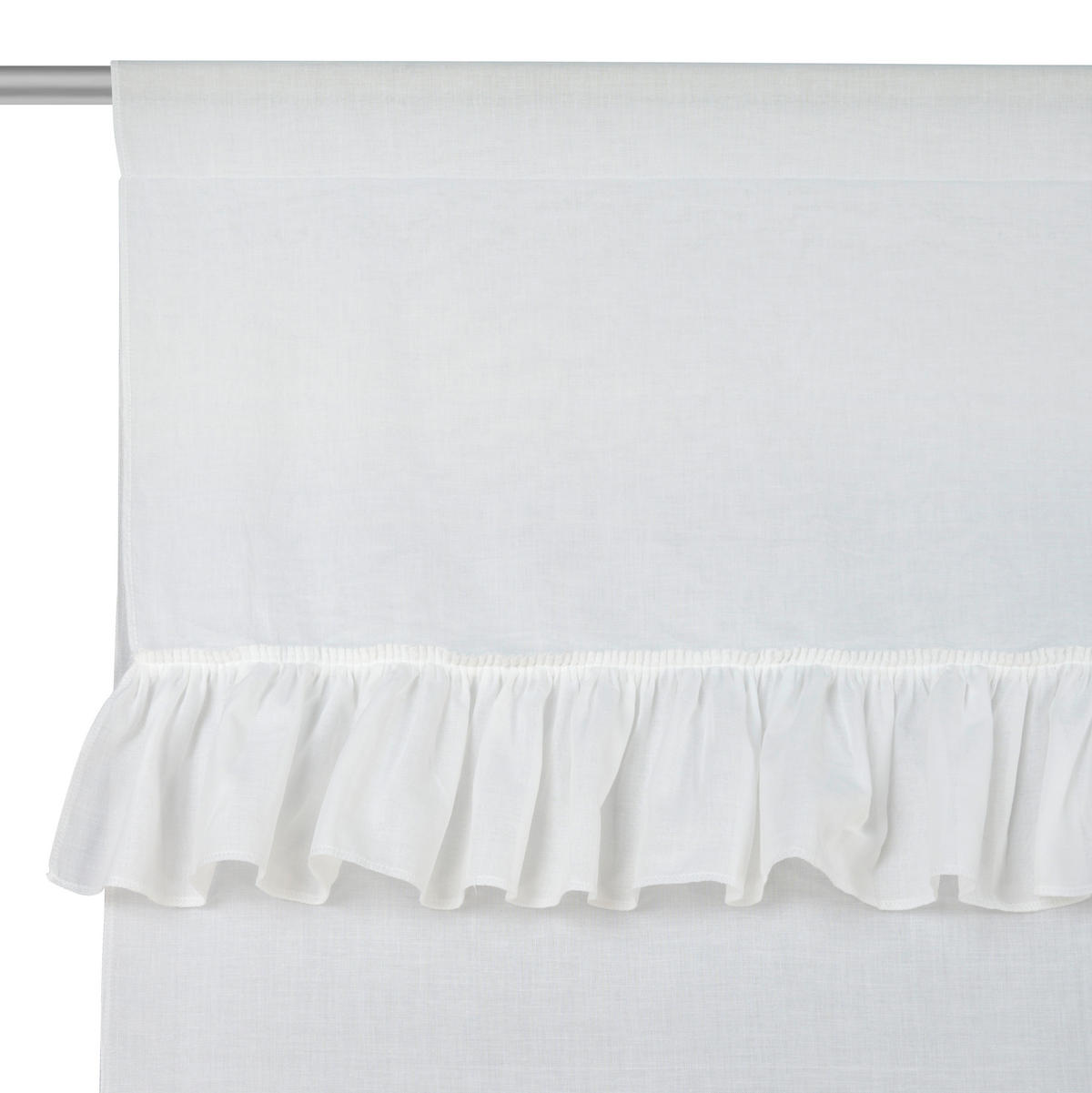 HOTOVÝ ZÁVĚS, poloprůhledné, 140/255 cm - krémová, Romantický / Rustikální, textil (140/255cm) - Esposa