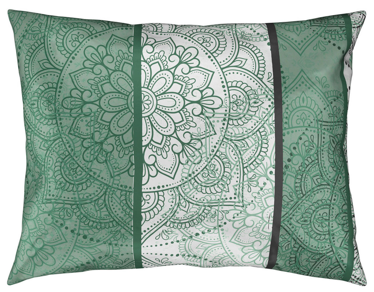 POSTELJINA DESERTIA 140/200 cm saten zelena  - zelena, Konvencionalno, tekstil (140/200cm) - Esposa
