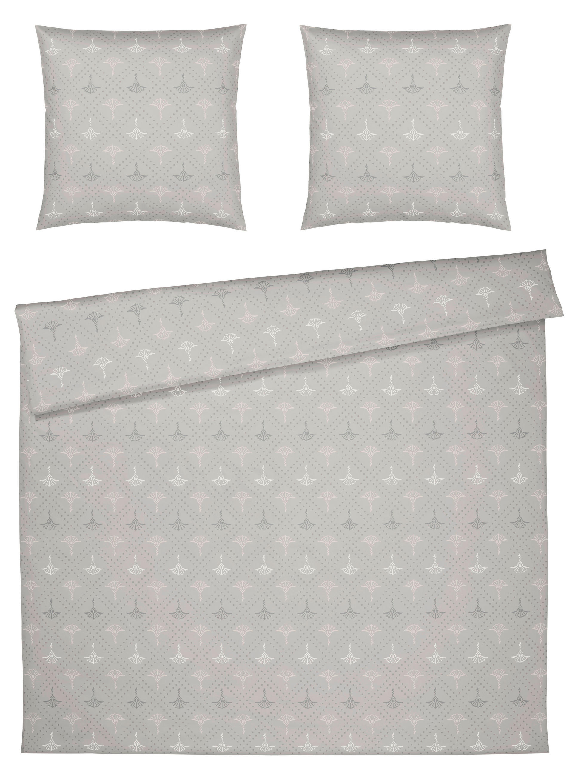 BETTWÄSCHE Makosatin 200/200 cm  - Grau, Design, Textil (200/200cm) - Joop!