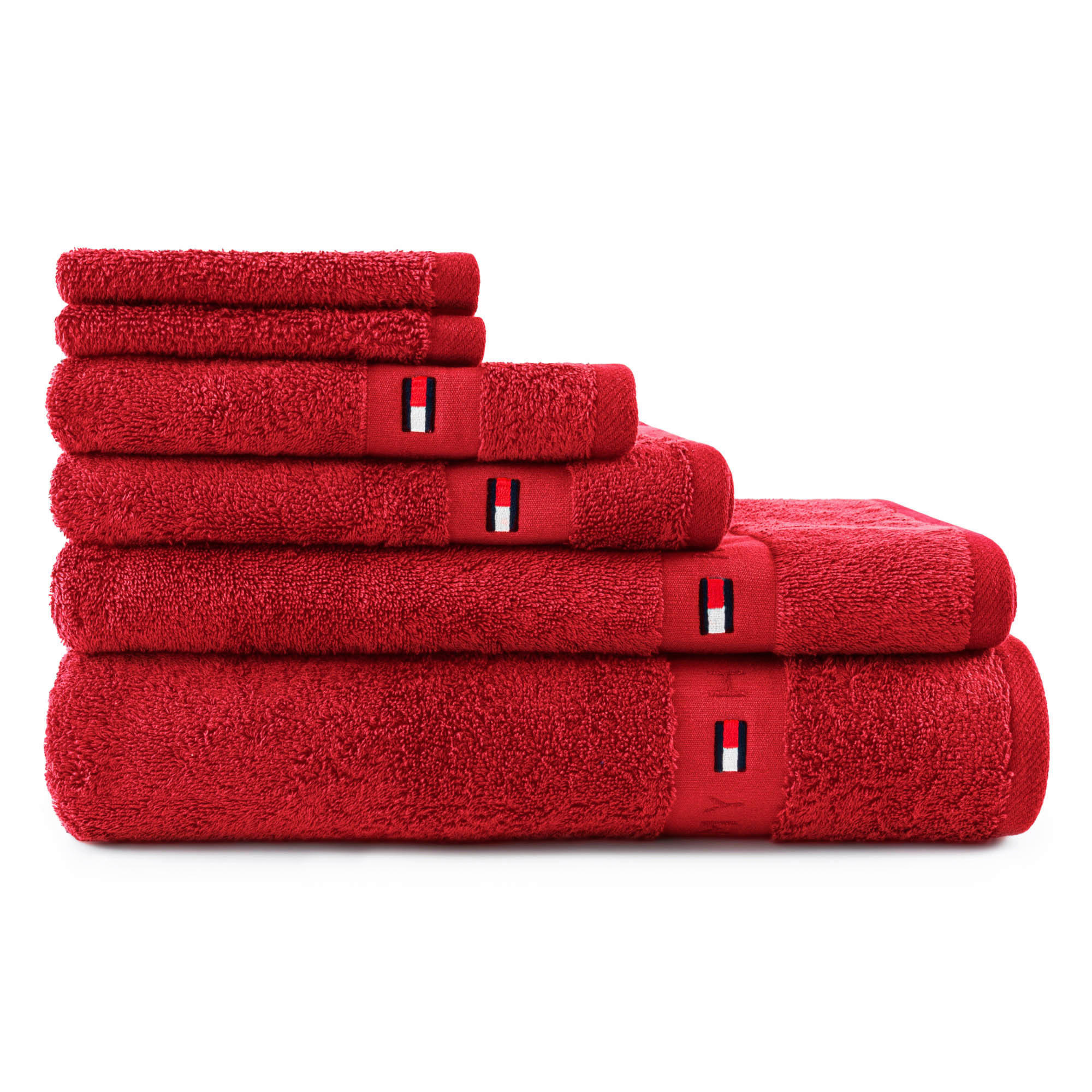 PROSOP PENTRU OASPEȚI 40/60 cm roșu  - roșu, Basics, textil (40/60cm) - Tommy Hilfiger