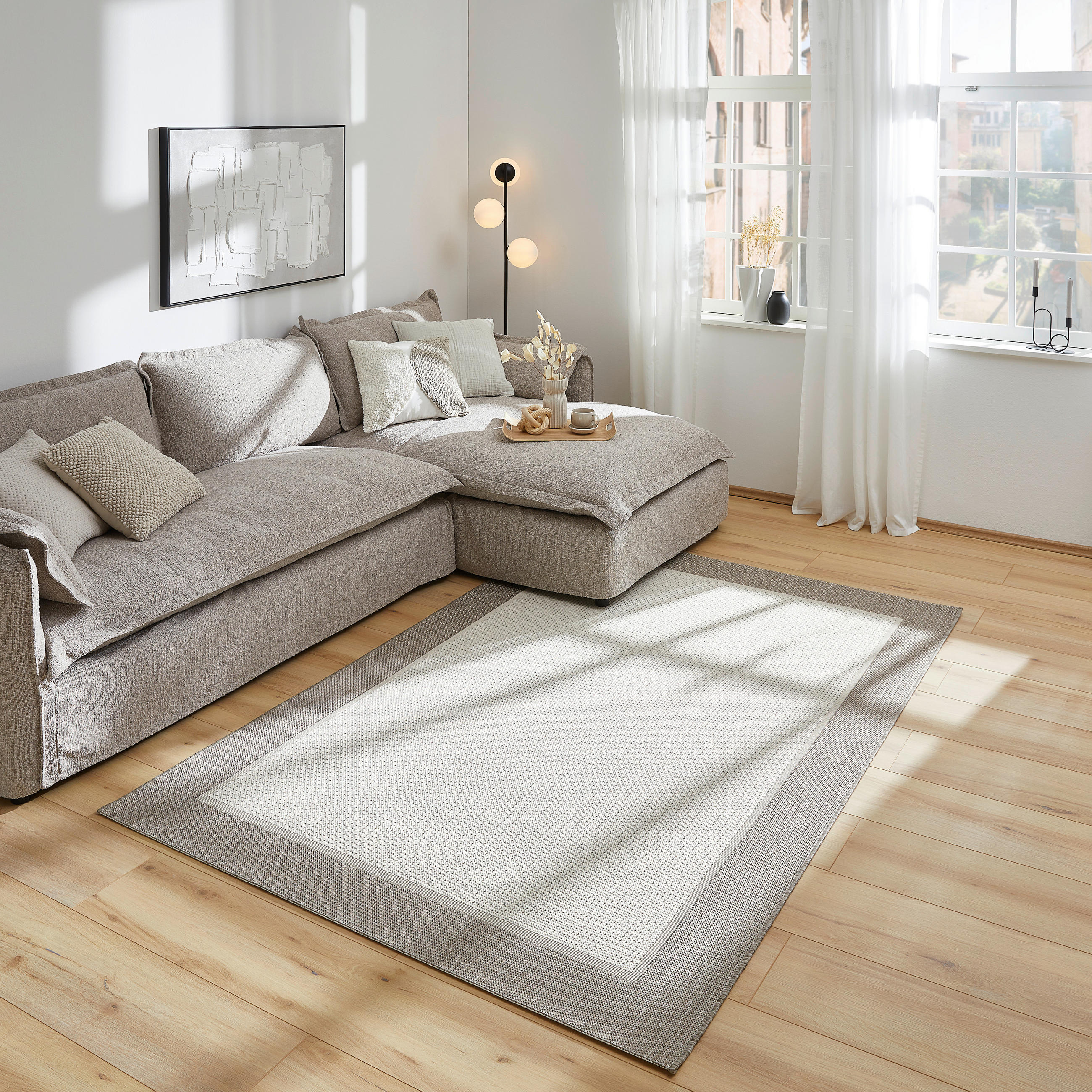 FLACHWEBETEPPICH 80/150 cm Beige  - Beige, Basics, Textil (80/150cm) - Boxxx