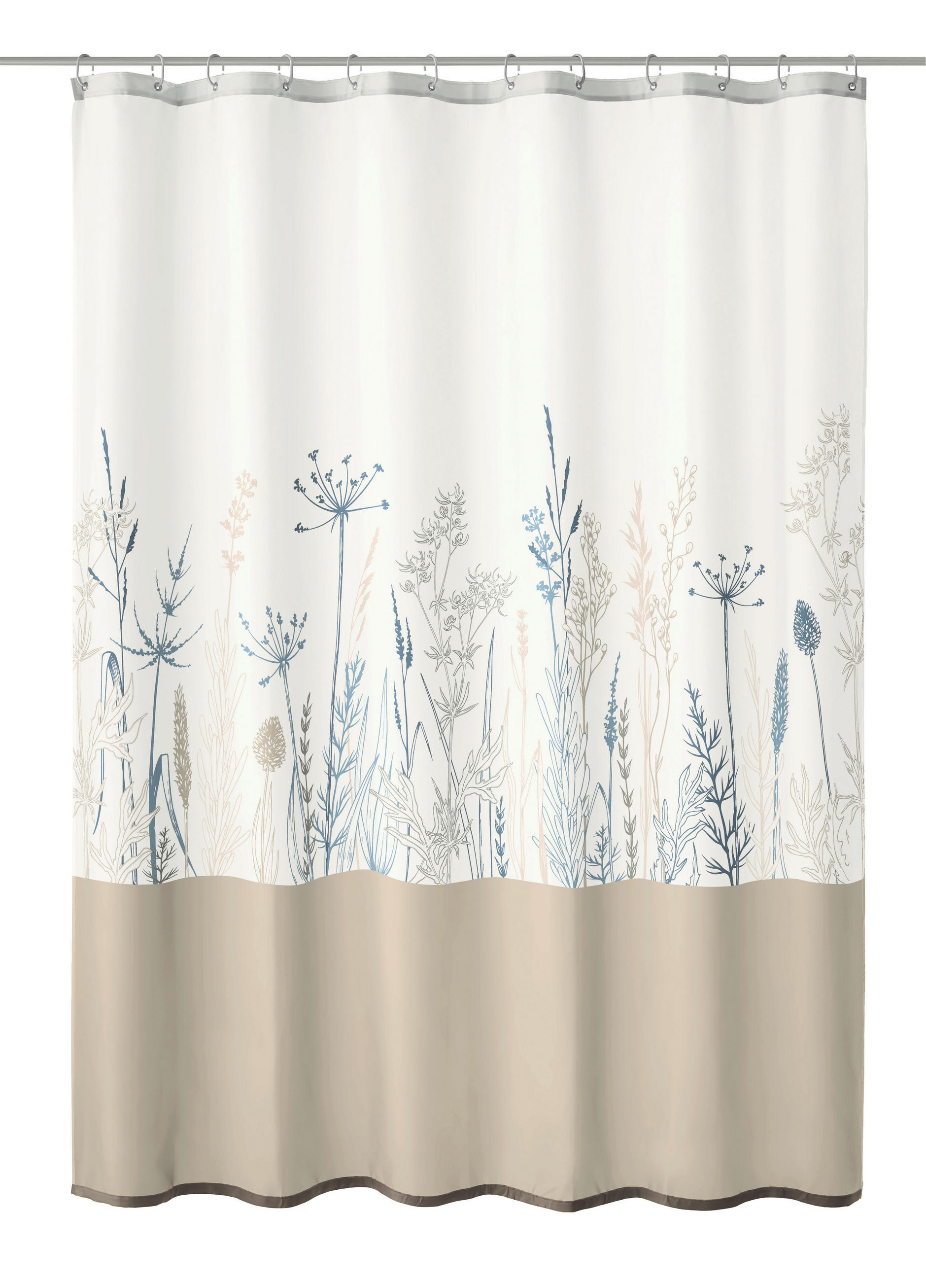 ZAVESA ZA TUŠIRANJE  višebojna  - višebojna, Osnovno, tekstil (180/200cm) - Kleine Wolke