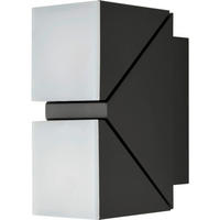 AUßENWANDLEUCHTE Lyra 6,2/15,6/8,3 cm  - Anthrazit, Design, Kunststoff/Metall (6,2/15,6/8,3cm)