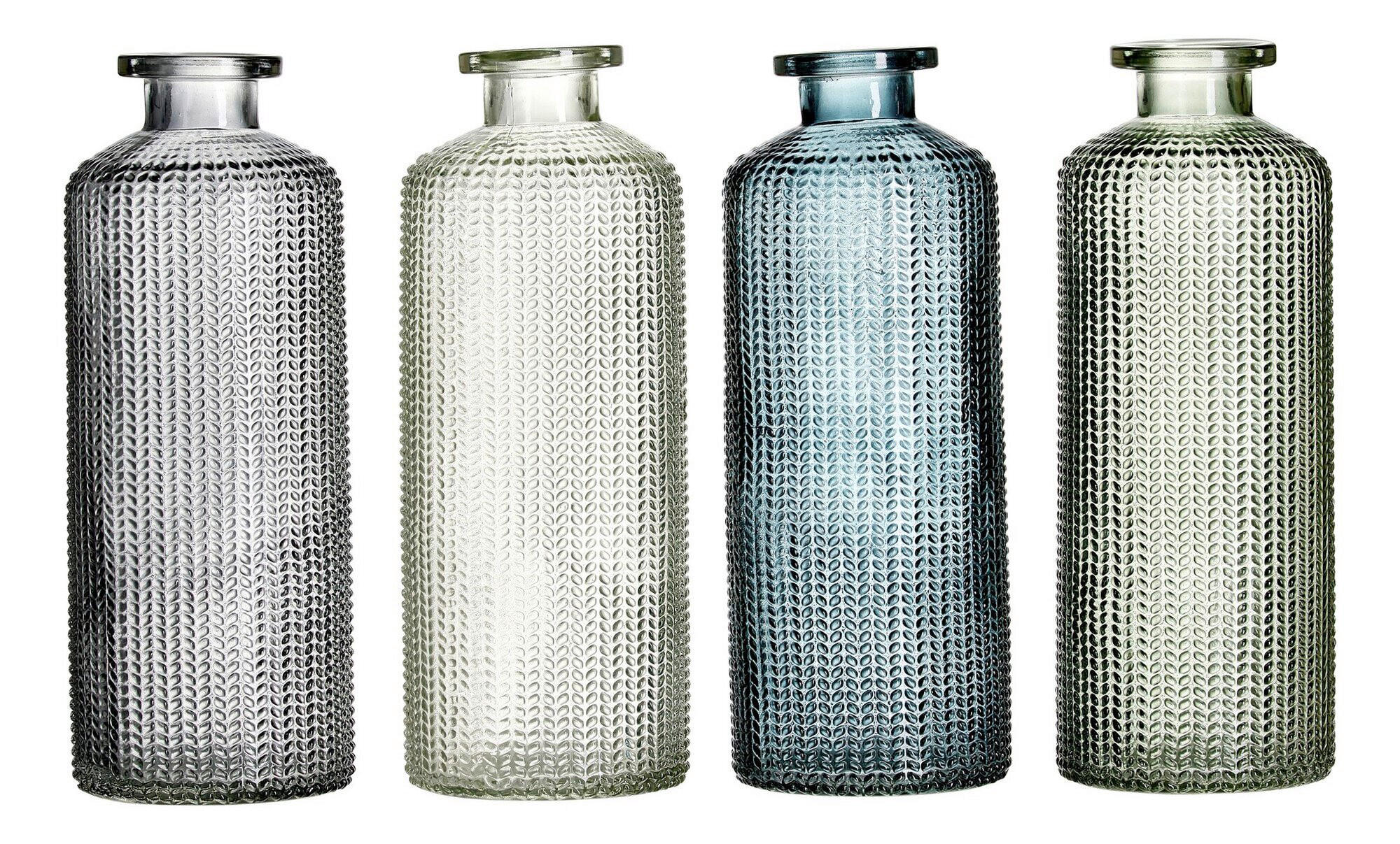 VASE Verona 20 cm  - Blau/Petrol, Trend, Glas (8/8/20cm) - Ritzenhoff Breker