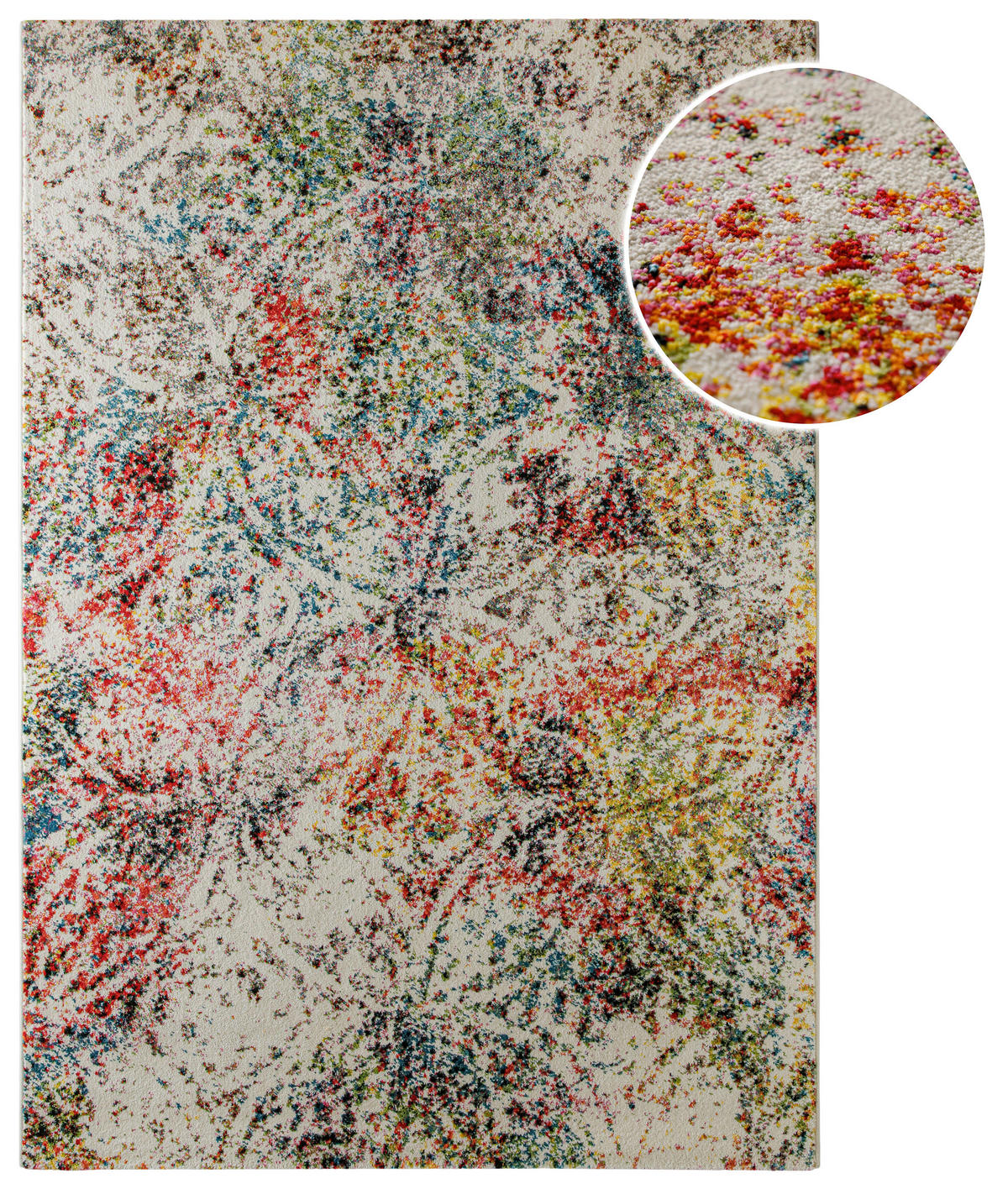 WEBTEPPICH  Wohnzimmer 120/170 cm Esprit Multicolor rechteckig  - Multicolor, Basics, Textil (120/170cm) - Esprit