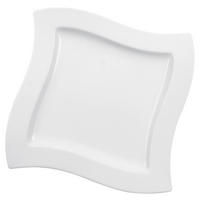 MĚLKÝ TALÍŘ, keramika, 27/27 cm - bílá, Design, keramika (27/27cm) - Villeroy & Boch