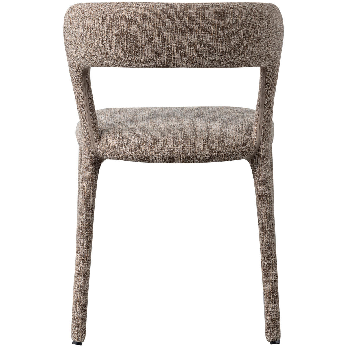 STUHL-SET 2 Stück  in Webstoff  - Sandfarben/Braun, MODERN, Textil (51/76/56cm) - Livetastic
