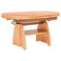 COUCHTISCH in Metall, Holzwerkstoff 110(130,5/65/56-75 cm - Ahornfarben, KONVENTIONELL, Holzwerkstoff/Metall (110(130,5/65/56-75cm) - Venda COUCHTISCH in Metall, Holzwerkstoff 110(130,5/65/56-75 cm - Ahornfarben, KONVENTIONELL, Holzwerkstoff/Metall (110(130,5/65/56-75cm) - Venda