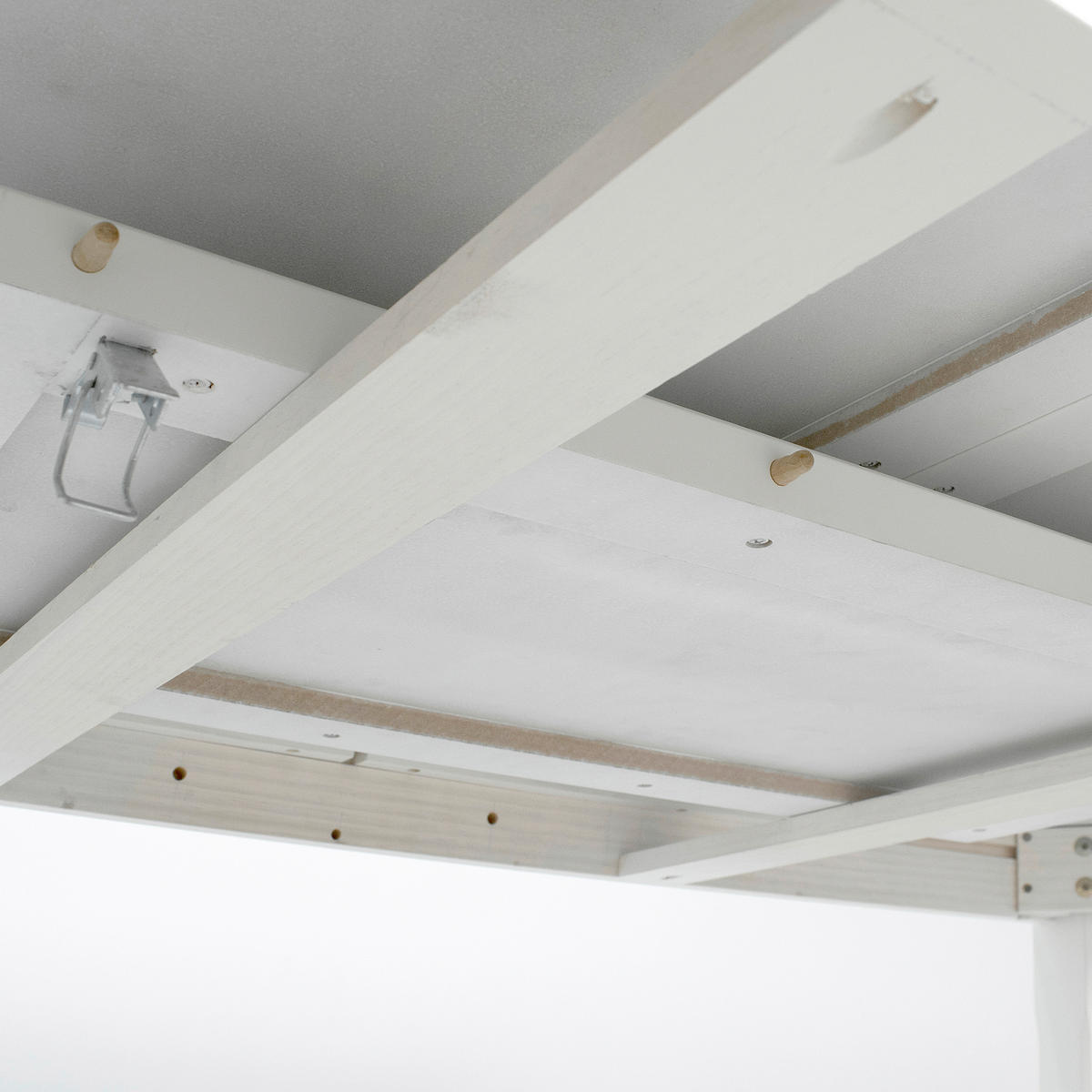 ESSTISCH Weiß rechteckig  ausziehbar  - Weiß, ROMANTIK / LANDHAUS, Holz/Holzwerkstoff (160/90/75cm) - Livetastic