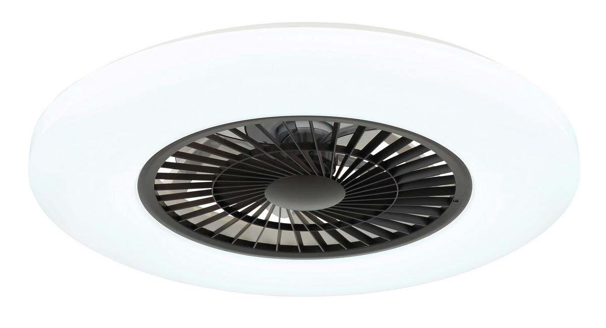 VENTILATOR STROPNI  crna, bijela   crna, bijela  ALVA  - bijela/crna, Konvencionalno, plastika (59,5/15,4cm) - Globo