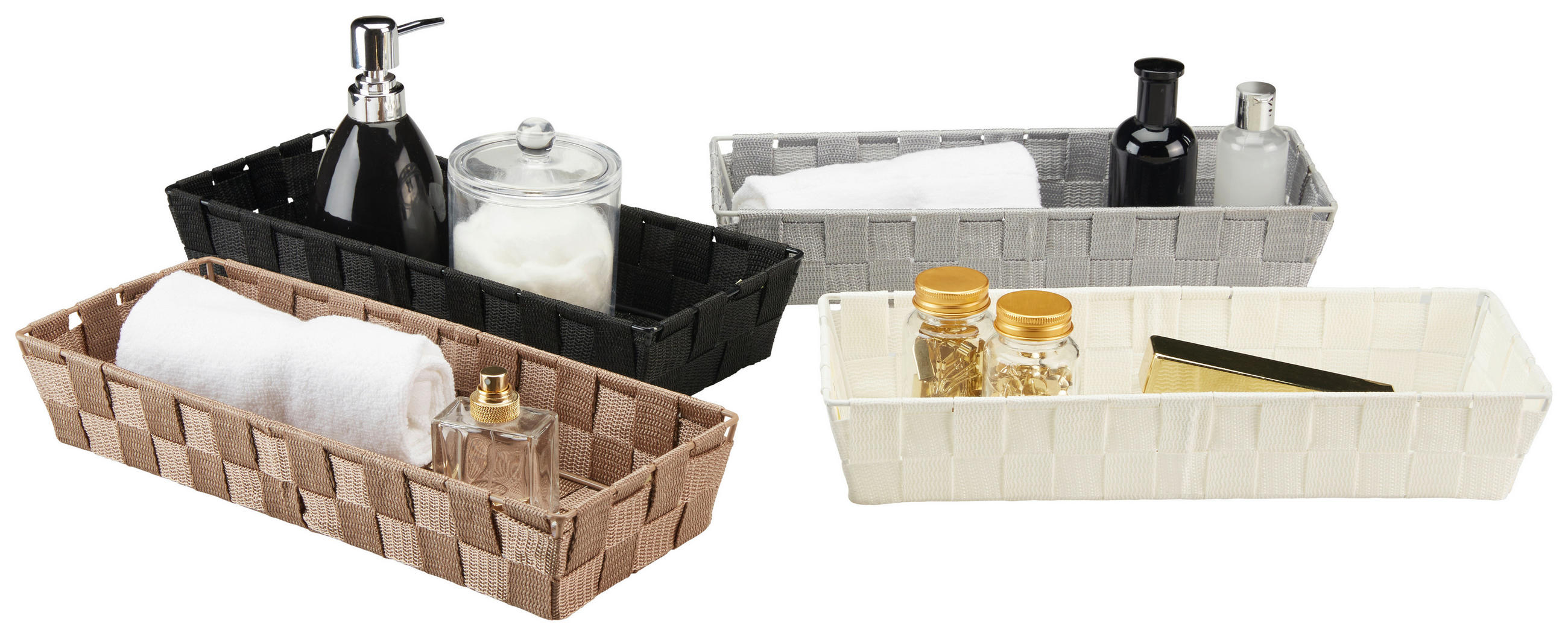 Aufbewahrungskorb Batis 36x14 Cm Versch. Farben