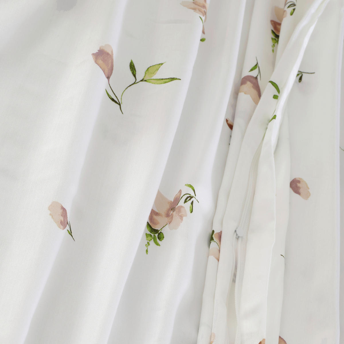 BETTWÄSCHE 4-teilig Satin 135/200 cm  - Rosa, Basics, Textil (135/200cm) - Florella