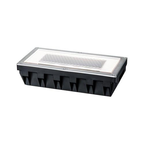 SOLARLEUCHTE  - Klar/Edelstahlfarben, Basics, Metall (20/5,1/10cm) - Paulmann