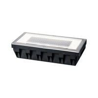 SOLARLEUCHTE 20/5,1/10 cm   - Klar/Edelstahlfarben, Basics, Metall (20/5,1/10cm) - Paulmann