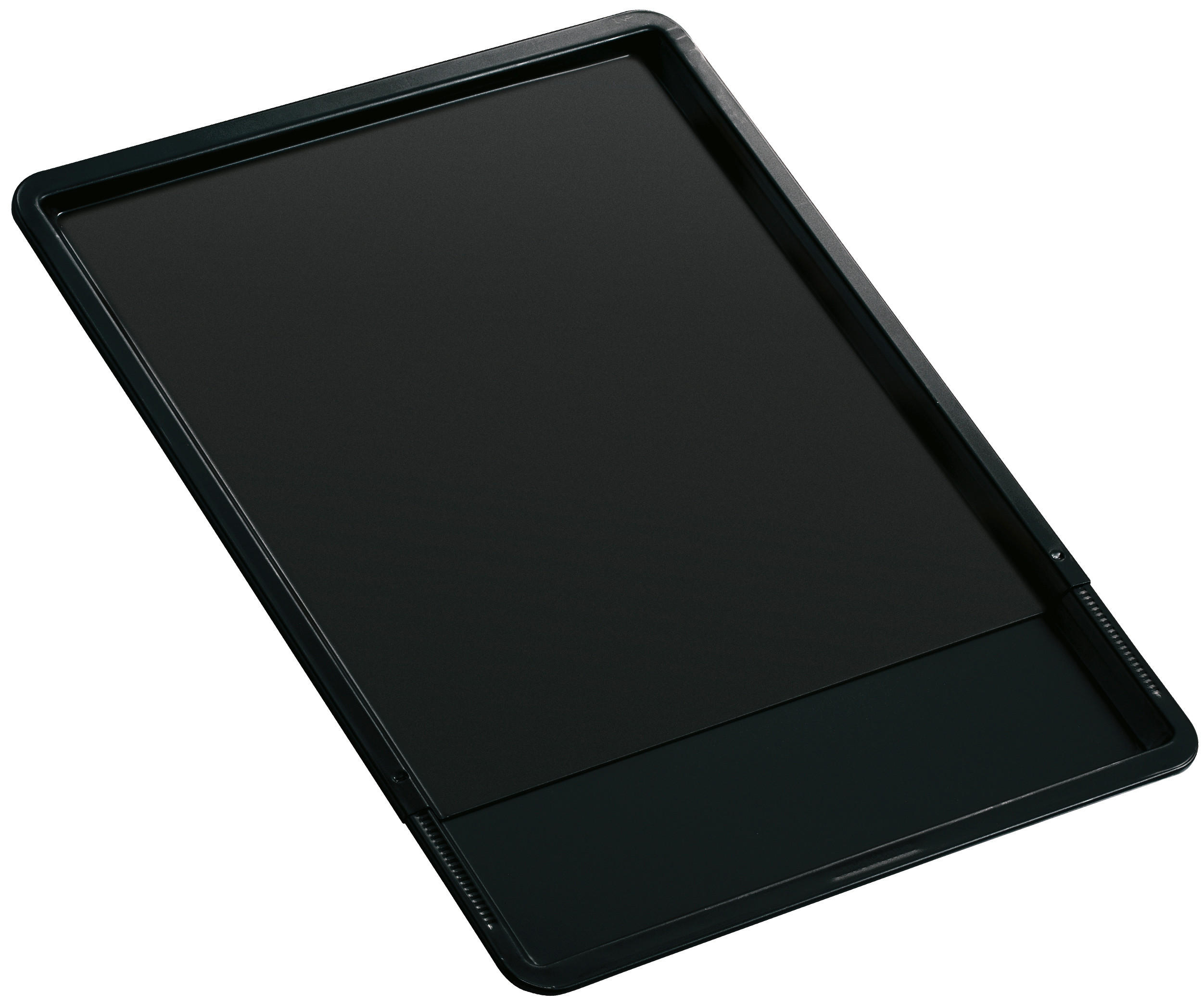 BACKBLECH - Schwarz, Metall (37-52/33/1,5cm) - Zenker