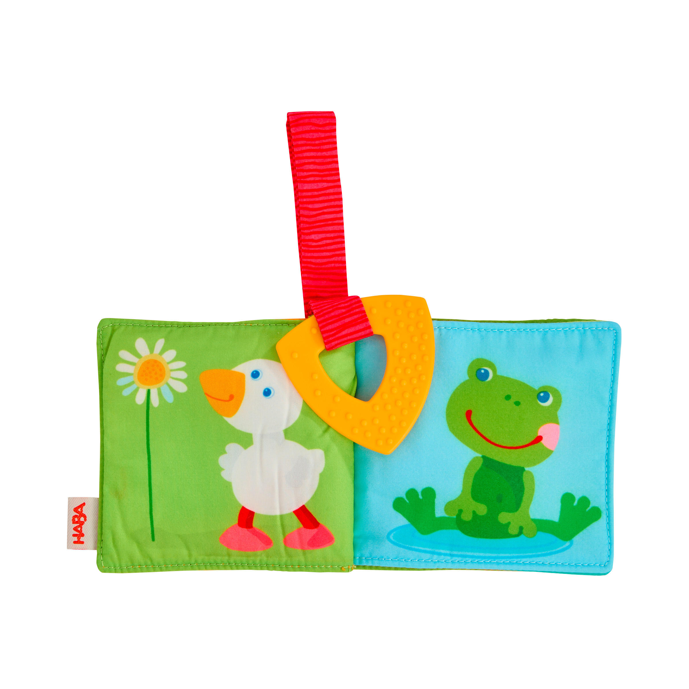 STOFFBUCH - Multicolor, Basics, Kunststoff/Textil (12,5/10,5/2,5cm) - Haba