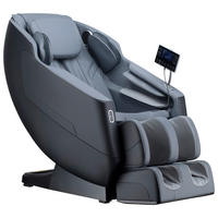MASSAGESESSEL Fixed po Series  mit Lederlook Grau, Schwarz Relaxfunktion, Liegefunktion, Netzbetrieb, Massagefunktion, USB-Anschluss, ausziehbare Fußstütze, automatische Rückholfunktion, Bluetooth-Lautsprecher, inklusive Armlehnen, Nackenkissen abnehmbar Rückenkissen, Nackenstütze, Sitzkissen, Relaxfunktion, Fußteilverstellung, Nackenkissen  - Schwarz/Grau, KONVENTIONELL, Kunststoff/Textil (136/74,5/104,6cm) - Novel