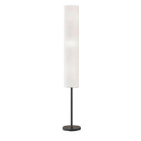 STEHLEUCHTE - Sandfarben/Weiss, Basics, Textil/Metall (25/165cm) - Fischer & Honsel