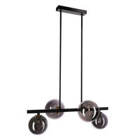 PENDELLEUCHTE Kama 59/33/83 cm  - Goldfarben/Graphitfarben, Design, Metall (59/33/83cm)