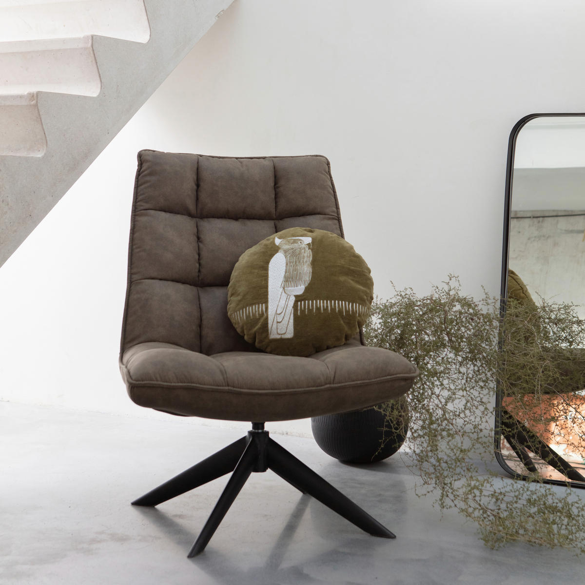 WANDSPIEGEL 40/110/5 cm  - Schwarz, Basics, Glas/Metall (40/110/5cm) - Livetastic