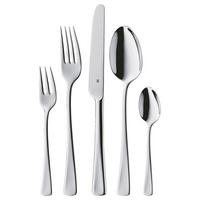 BESTECK-SET DENVER 60-teilig Edelstahl  12 Personen  - Edelstahlfarben, Design, Metall - WMF